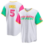 Adam Engel Youth San Diego Padres 2022 City Connect Jersey - White Replica