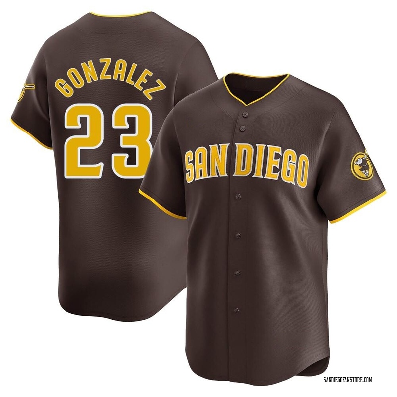 Adrian Gonzalez Men's San Diego Padres Away Jersey - Brown Limited