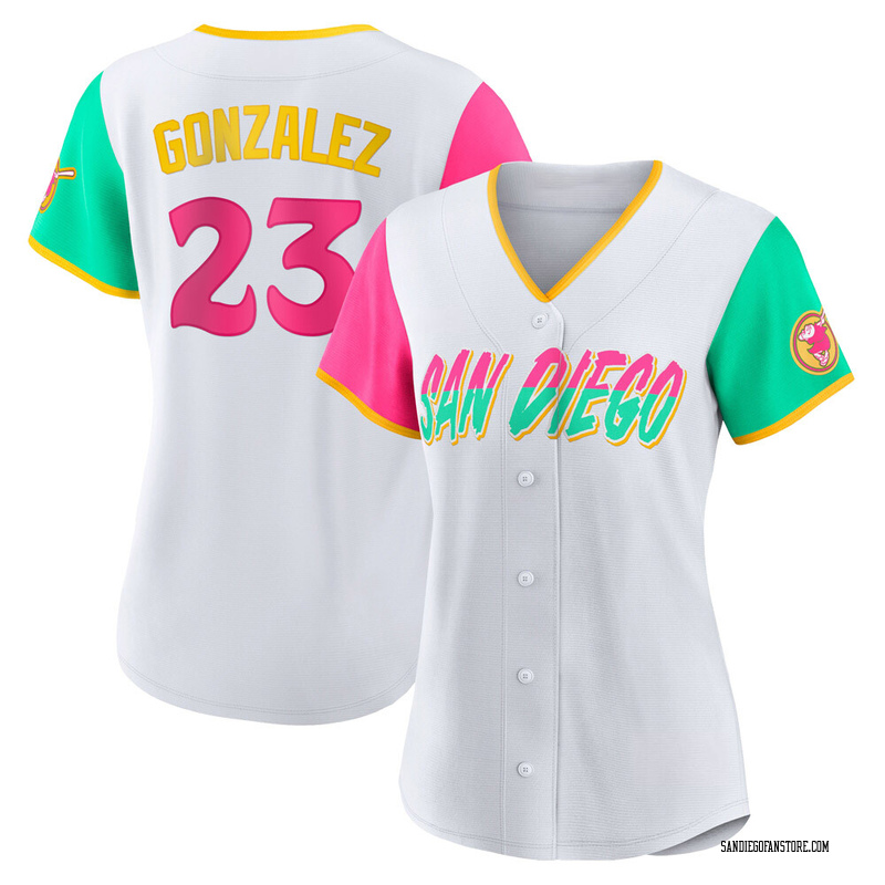 Adrian Gonzalez Women's San Diego Padres 2022 City Connect Jersey - White Authentic