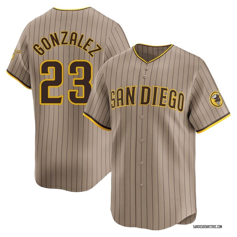 Adrian Gonzalez Youth San Diego Padres Tan Alternate Jersey - Limited
