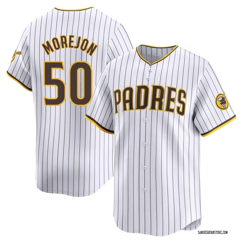 Adrian Morejon Men's San Diego Padres Home Jersey - White Limited