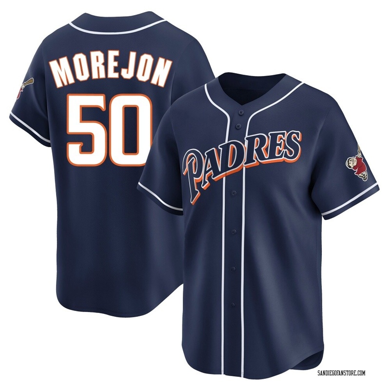 Adrian Morejon Youth San Diego Padres Cooperstown Collection Jersey - Navy Limited