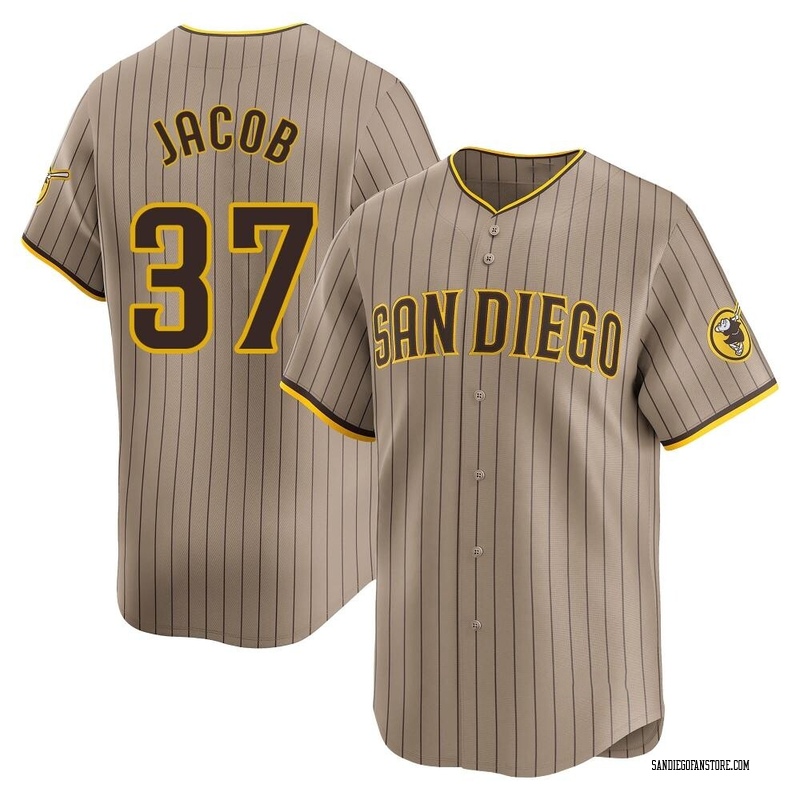 Alek Jacob Youth San Diego Padres Tan Alternate Jersey - Limited