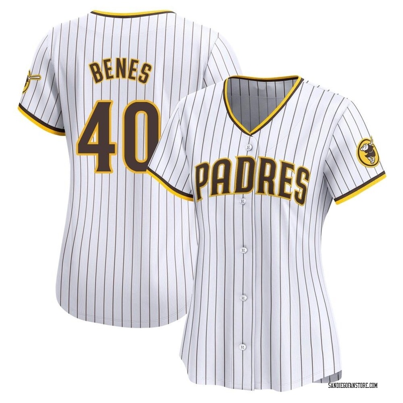 Andy Benes Women's San Diego Padres Home Jersey - White Limited