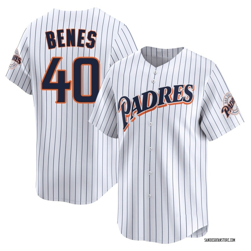 Andy Benes Youth San Diego Padres Cooperstown Collection Jersey - White Limited