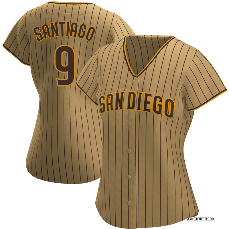Benito Santiago Women's San Diego Padres Alternate Jersey - Tan/Brown Authentic