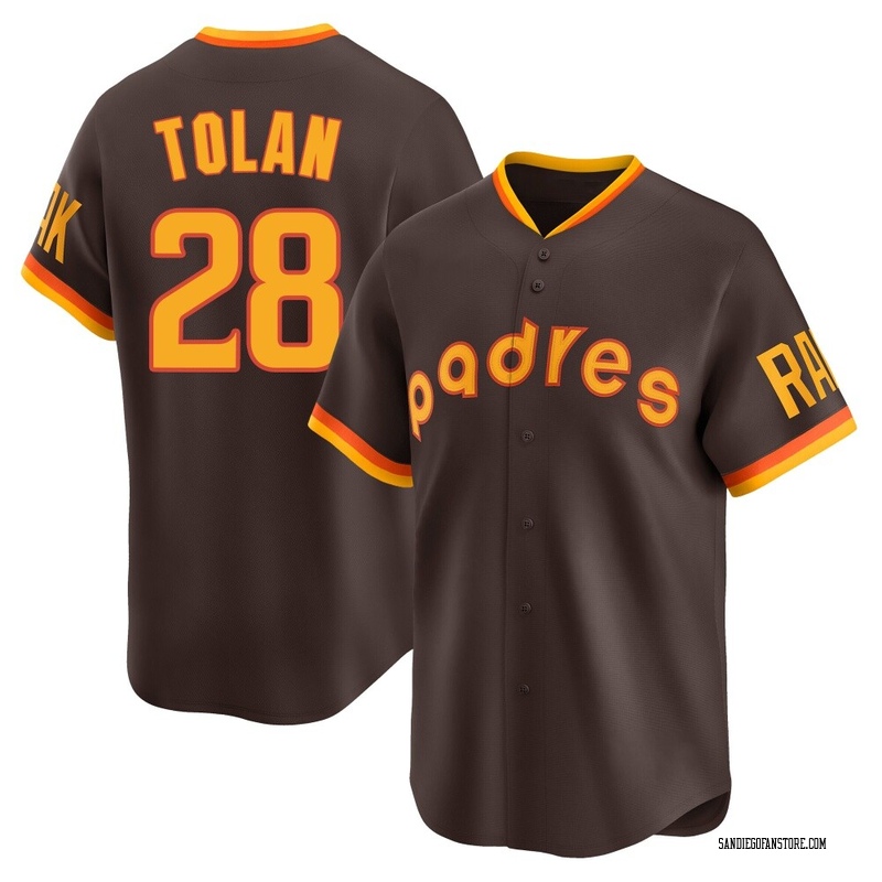 Bobby Tolan Men's San Diego Padres Cooperstown Collection Jersey - Brown Limited