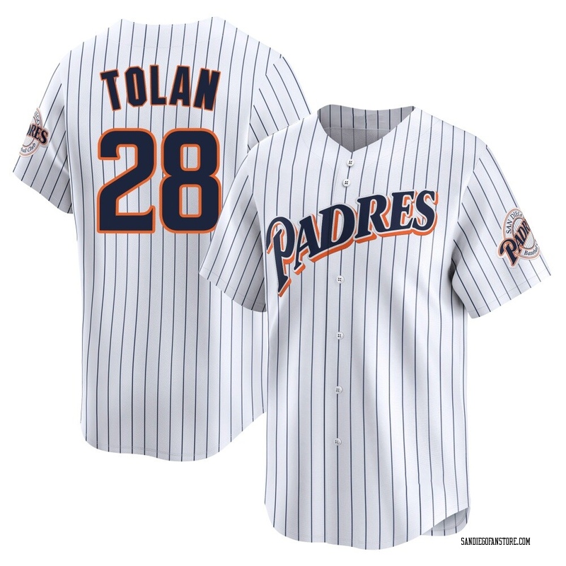 Bobby Tolan Men's San Diego Padres Cooperstown Collection Jersey - White Limited