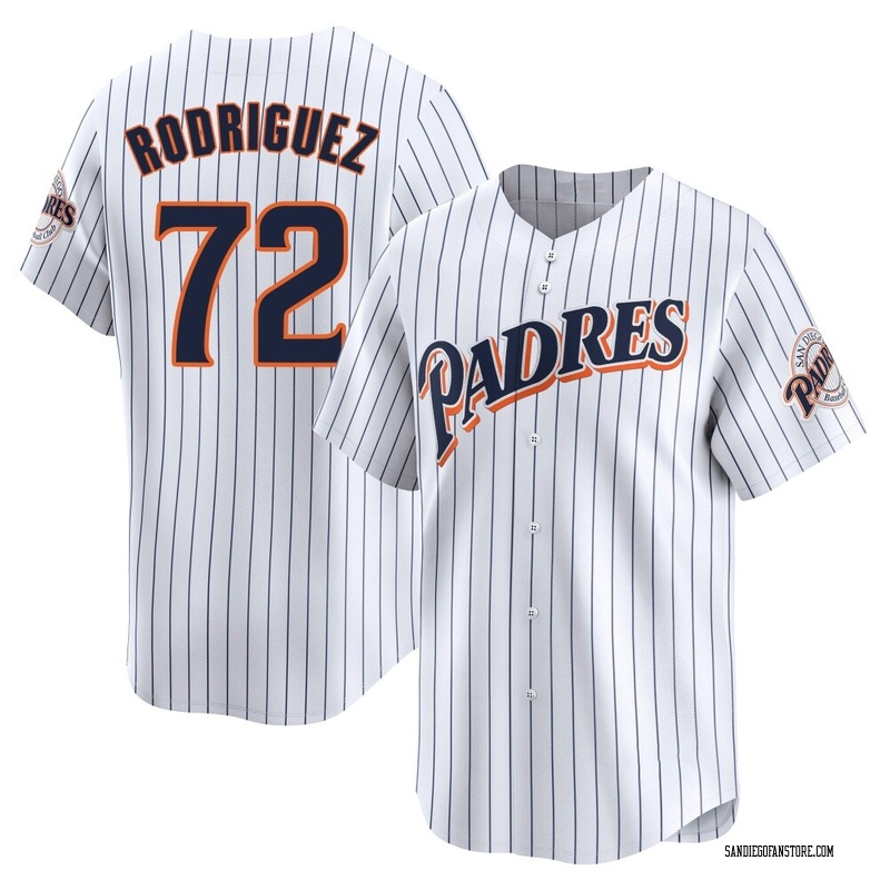 Bradgley Rodriguez Men's San Diego Padres Cooperstown Collection Jersey - White Limited