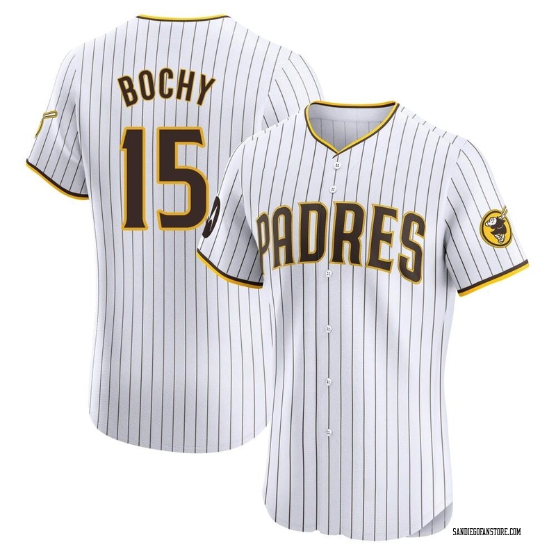 Bruce Bochy Men's San Diego Padres Home Patch Jersey - White Elite