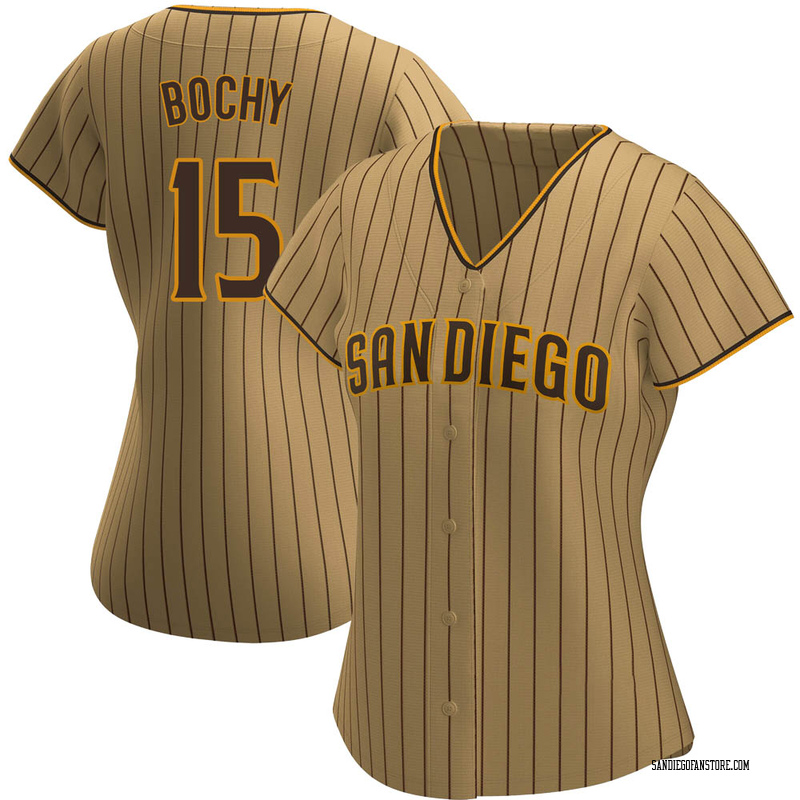 Bruce Bochy Women's San Diego Padres Alternate Jersey - Tan/Brown Replica