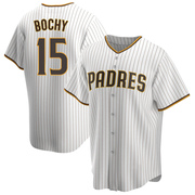 Bruce Bochy Youth San Diego Padres Home Jersey - White/Brown Replica