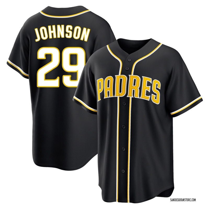 Bryce Johnson Youth San Diego Padres Fashion Out Jersey - Black Replica