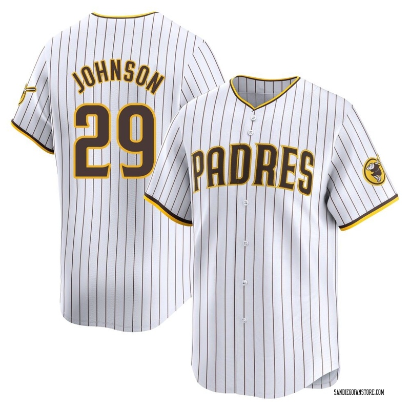 Bryce Johnson Youth San Diego Padres Home Jersey - White Limited