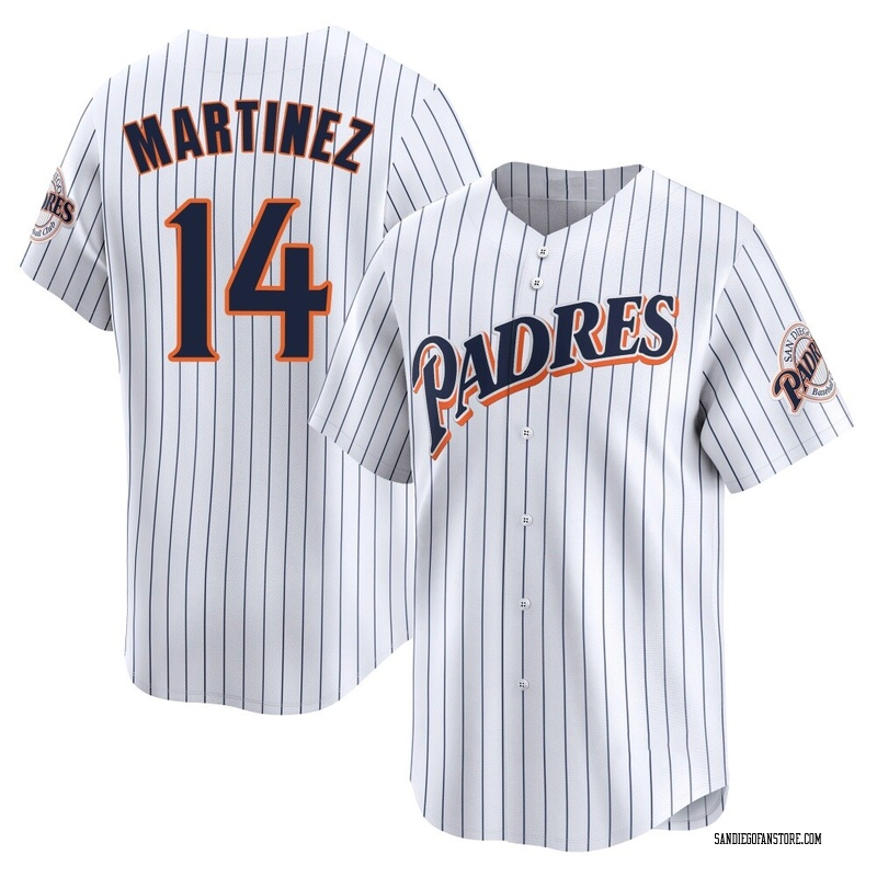 Carmelo Martinez Men's San Diego Padres Cooperstown Collection Jersey - White Limited