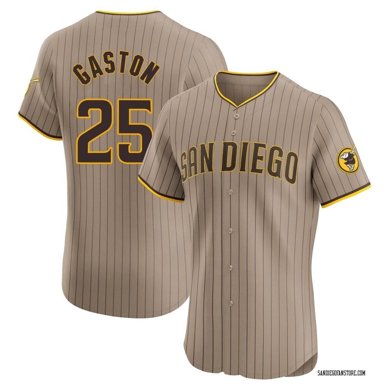Cito Gaston Men's San Diego Padres Alternate Jersey - Brown Elite