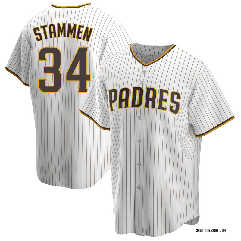 Craig Stammen Youth San Diego Padres Home Jersey - White/Brown Replica