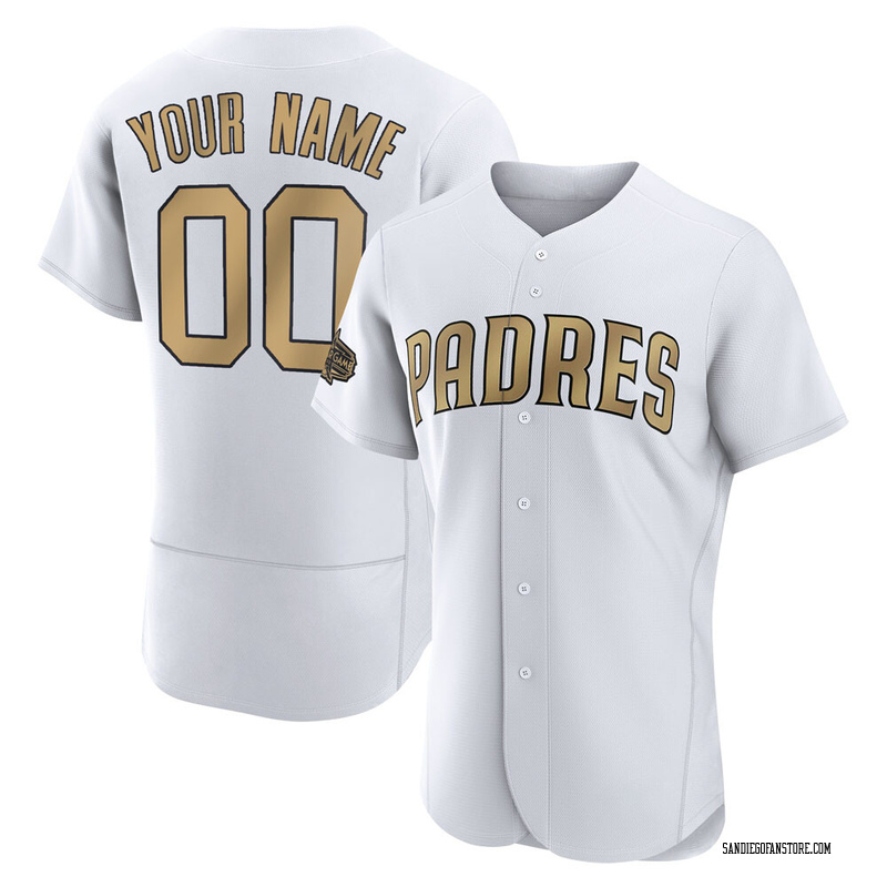 Custom Men's San Diego Padres Authentic 2022 All-Star Jersey - White Game