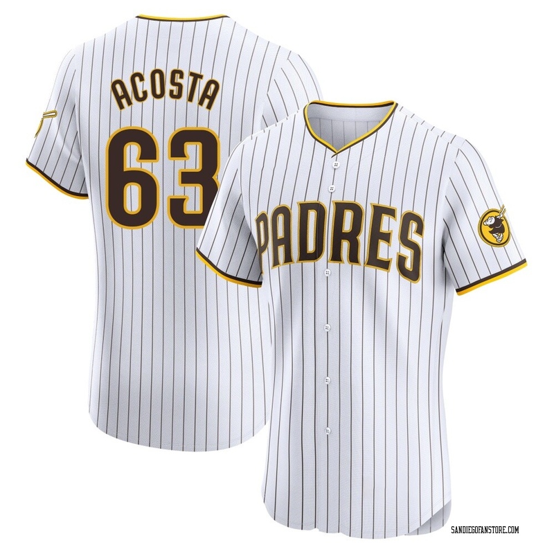 Daison Acosta Men's San Diego Padres Home Jersey - White Elite