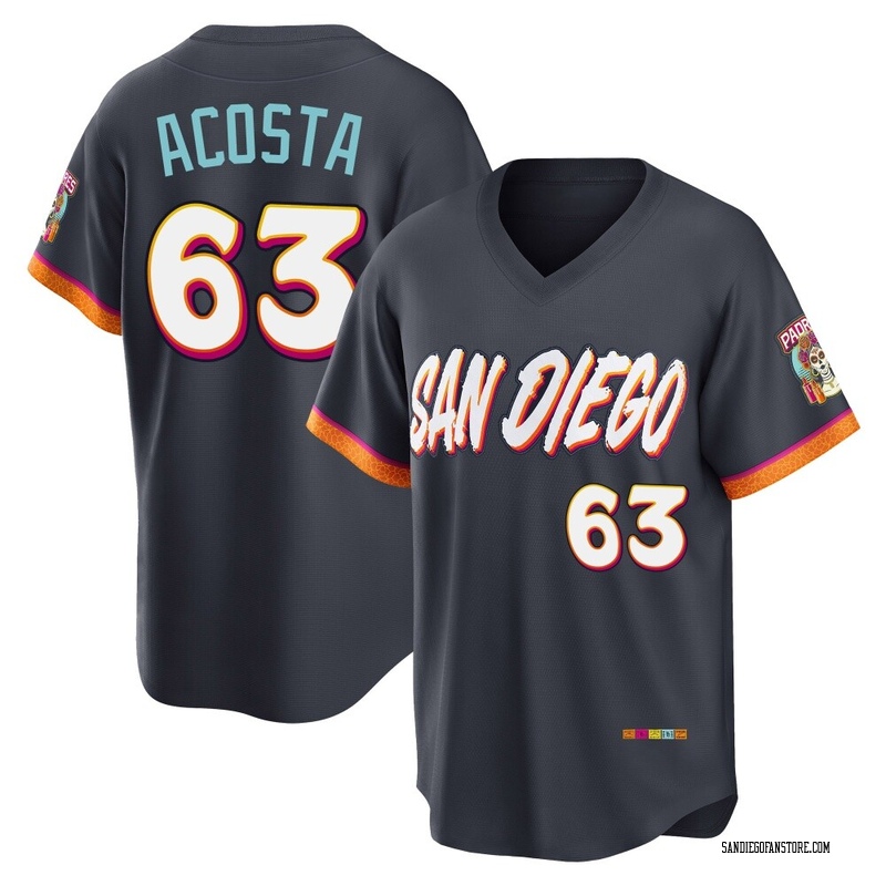 Daison Acosta Youth San Diego Padres Obsidian 2026 City Connect Stadium Jersey - Limited