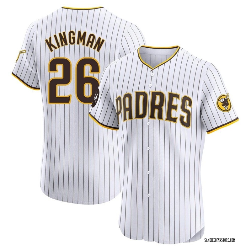 Dave Kingman Men's San Diego Padres Home Patch Jersey - White Elite