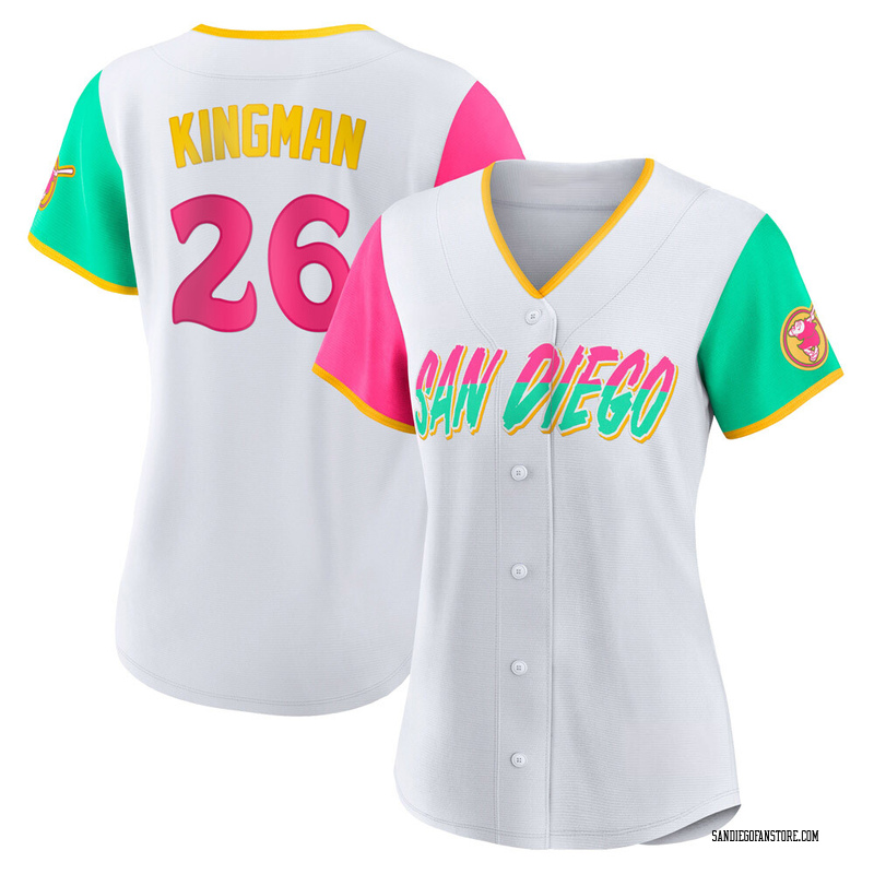Dave Kingman Women's San Diego Padres 2022 City Connect Jersey - White Replica