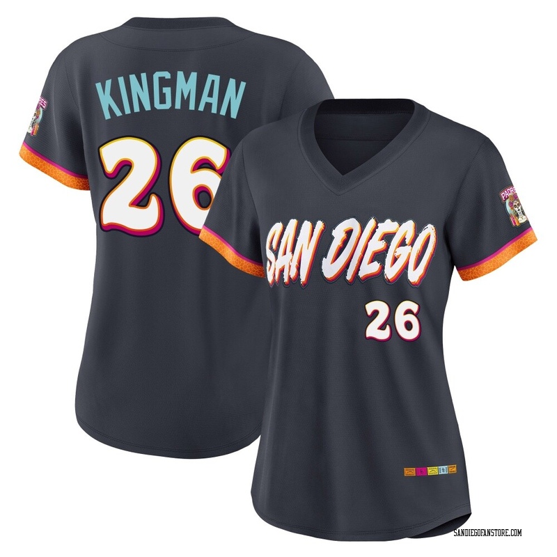 Dave Kingman Women's San Diego Padres Obsidian 2026 City Connect Stadium Jersey - Limited