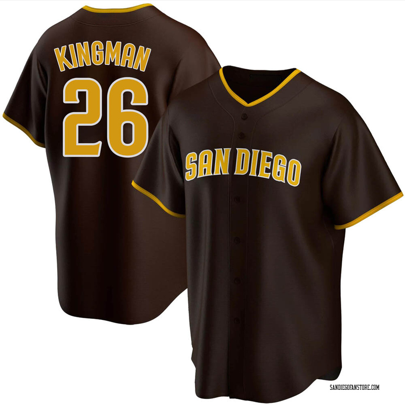 Dave Kingman Youth San Diego Padres Road Jersey - Brown Replica