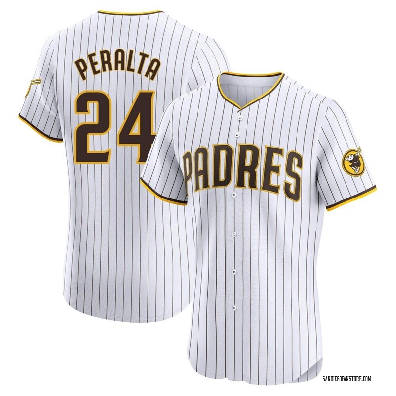 David Peralta Men's San Diego Padres Home Jersey - White Elite