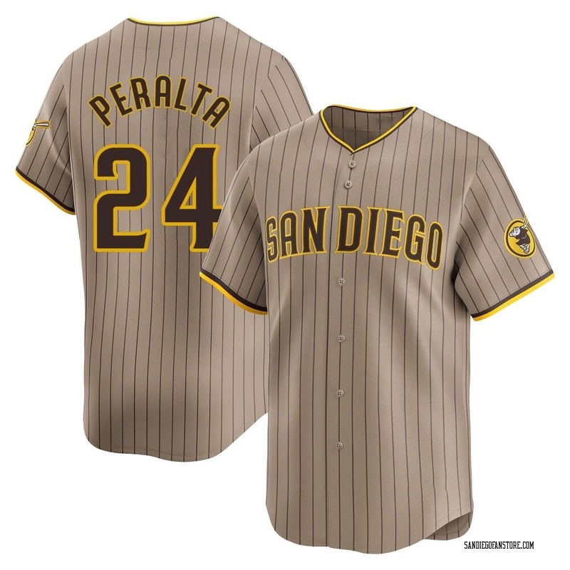 David Peralta Men's San Diego Padres Tan Alternate Jersey - Limited