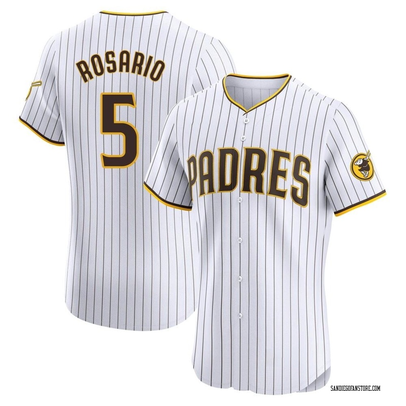 Eguy Rosario Men's San Diego Padres Home Jersey - White Elite