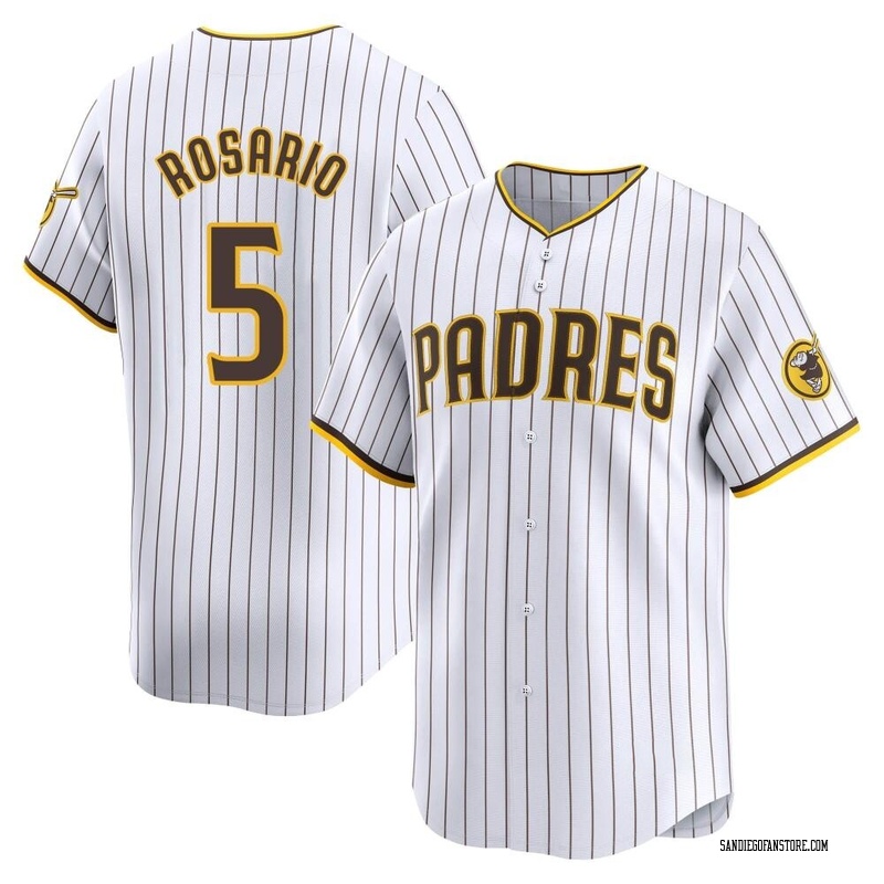 Eguy Rosario Men's San Diego Padres Home Jersey - White Limited