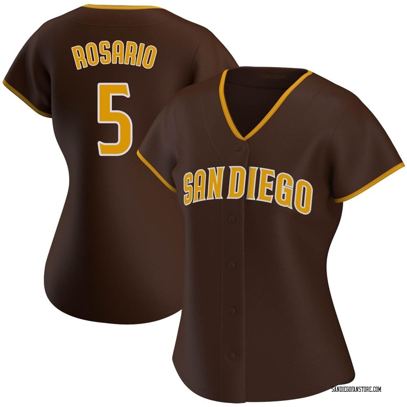 Eguy Rosario Women's San Diego Padres Road Jersey - Brown Authentic