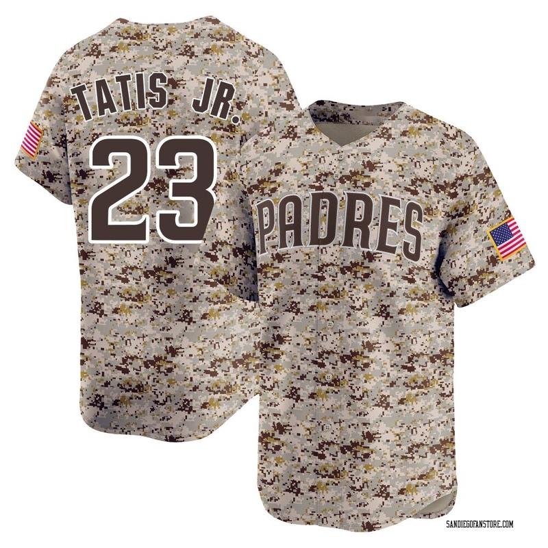 Fernando Tatis Jr. Men's San Diego Padres 2nd Alternate Jersey - Camo Limited