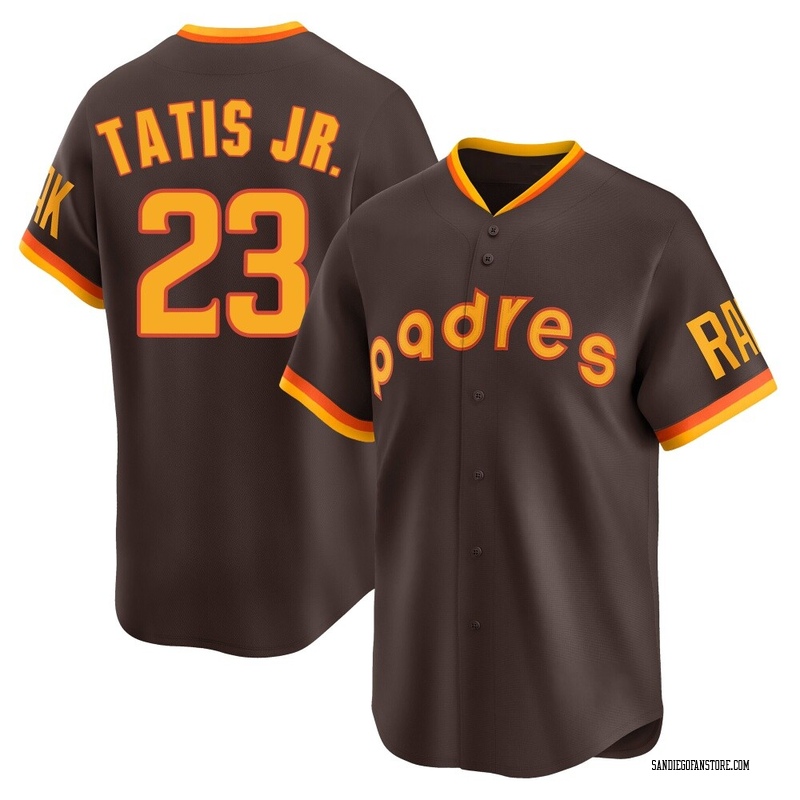Fernando Tatis Jr. Men's San Diego Padres Cooperstown Collection Jersey - Brown Limited