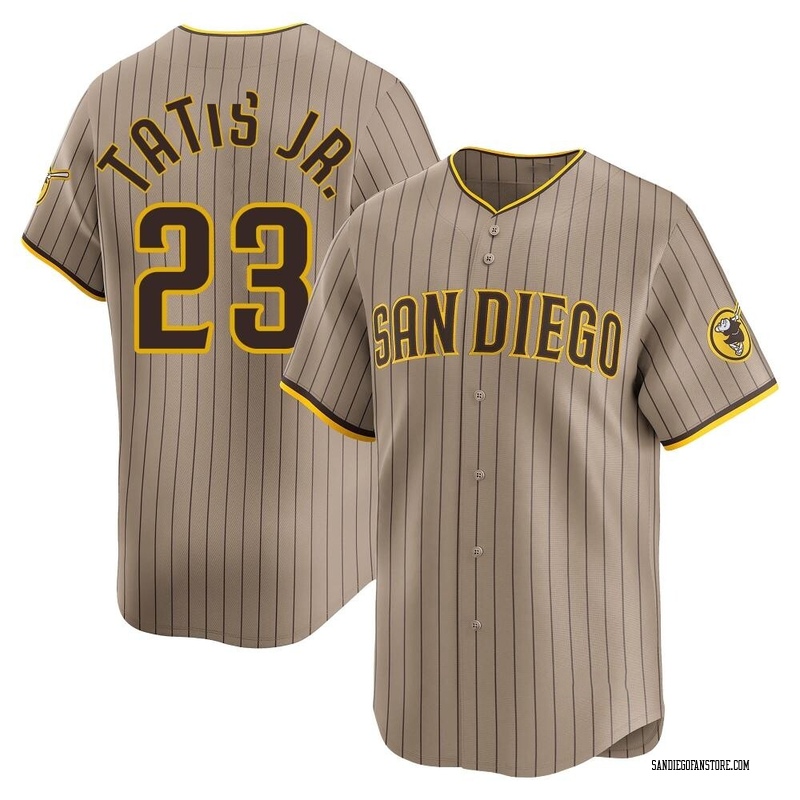 Fernando Tatis Jr. Men's San Diego Padres Tan Alternate Jersey - Limited