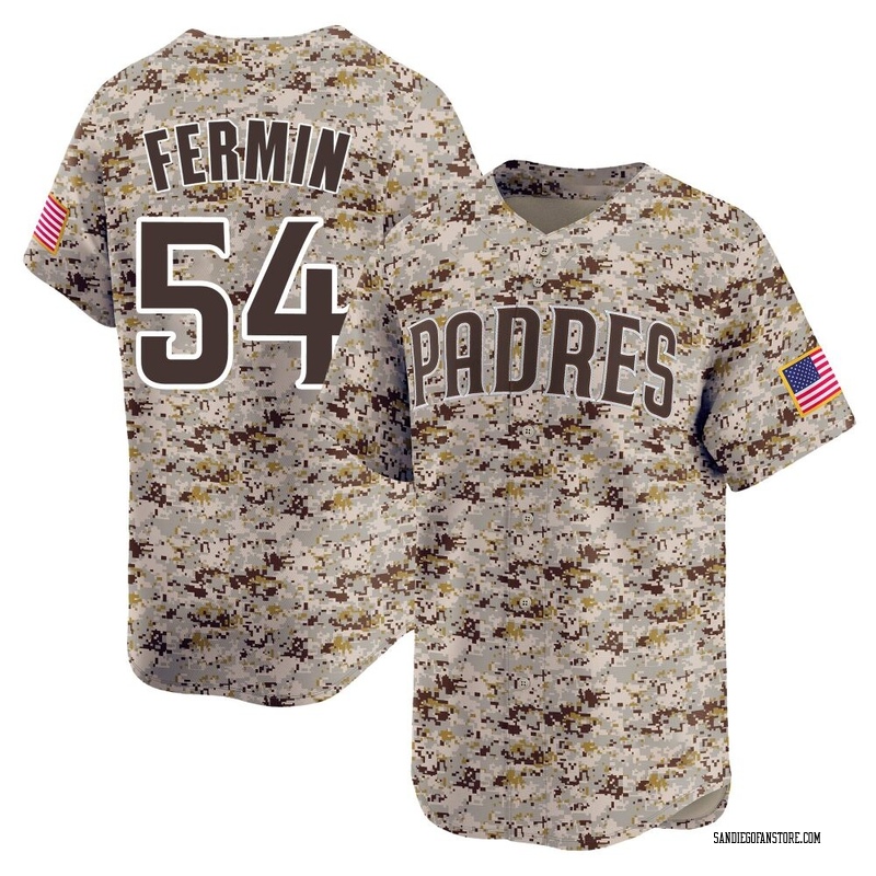 Freddy Fermin Men's San Diego Padres 2nd Alternate Jersey - Camo Limited
