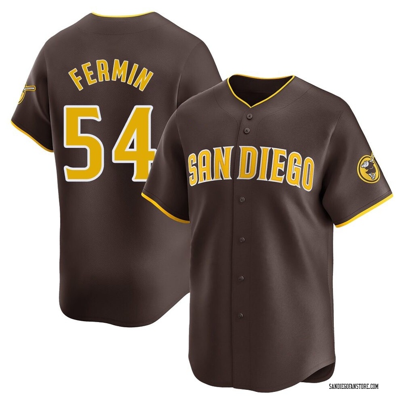 Freddy Fermin Men's San Diego Padres Away Jersey - Brown Limited