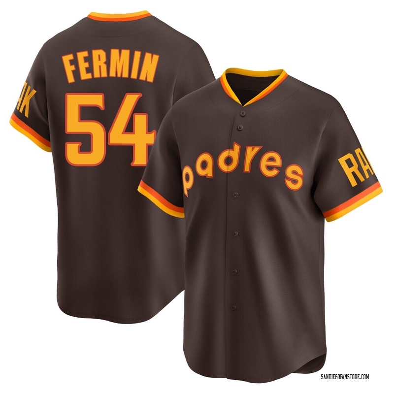 Freddy Fermin Youth San Diego Padres Cooperstown Collection Jersey - Brown Limited
