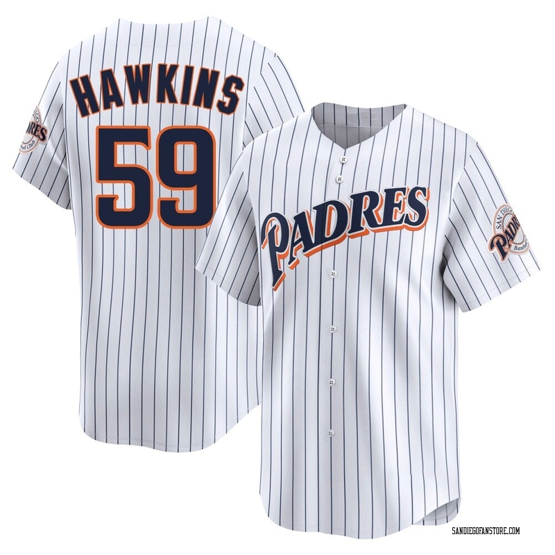 Garrett Hawkins Men's San Diego Padres Cooperstown Collection Jersey - White Limited