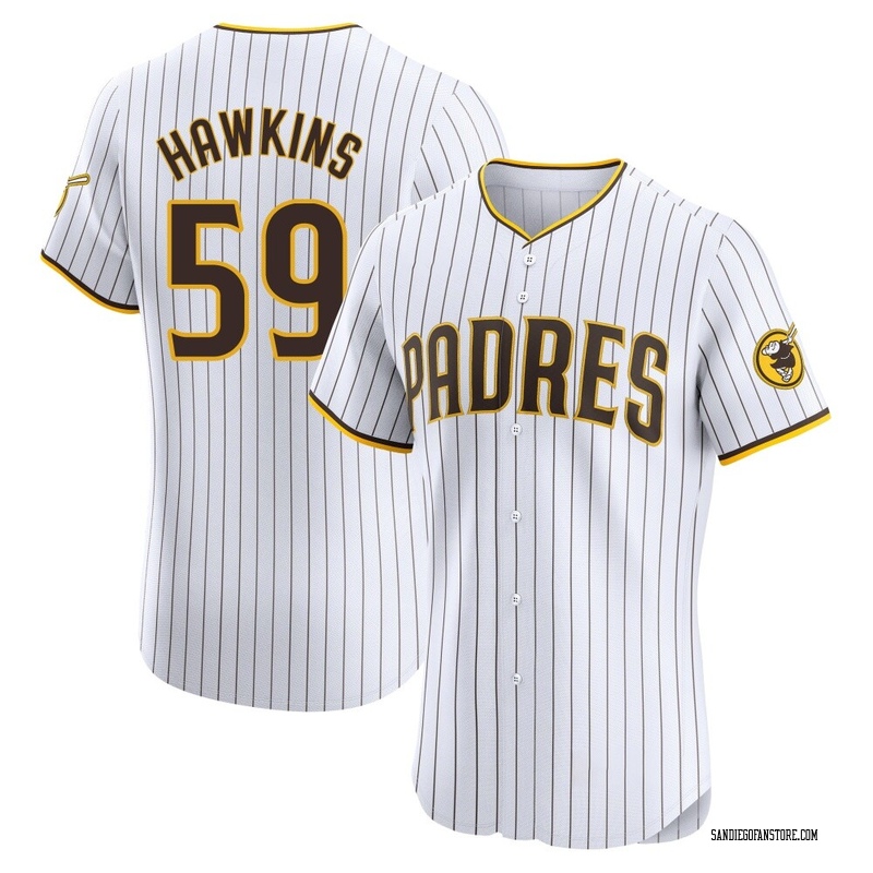 Garrett Hawkins Men's San Diego Padres Home Jersey - White Elite