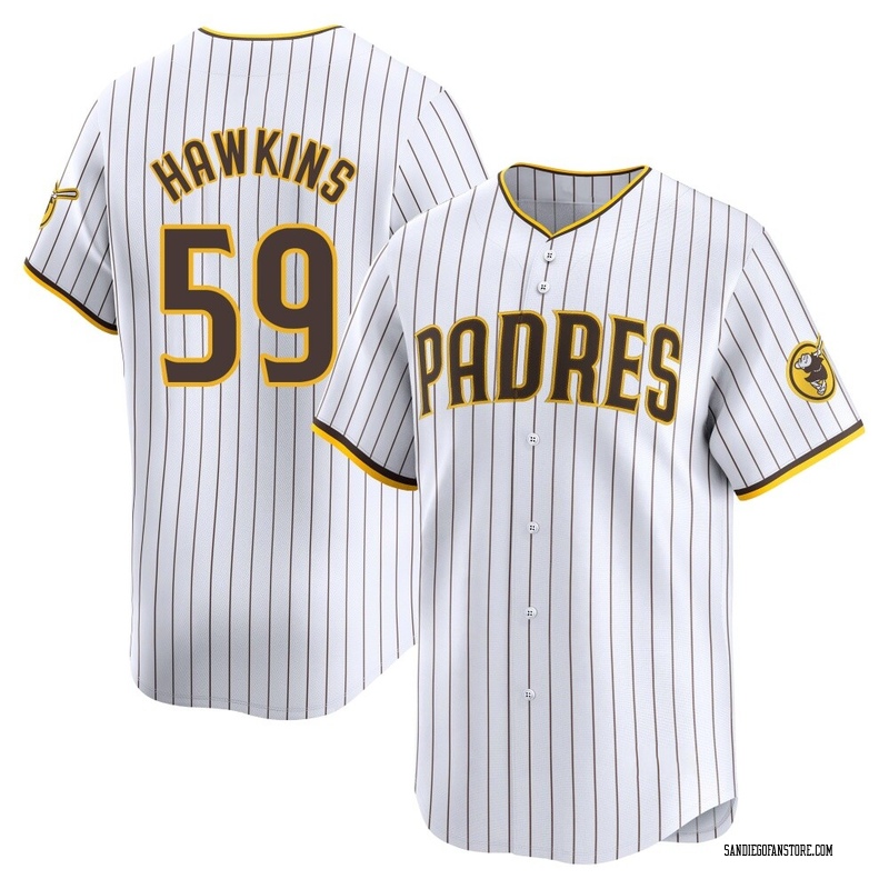 Garrett Hawkins Men's San Diego Padres Home Jersey - White Limited