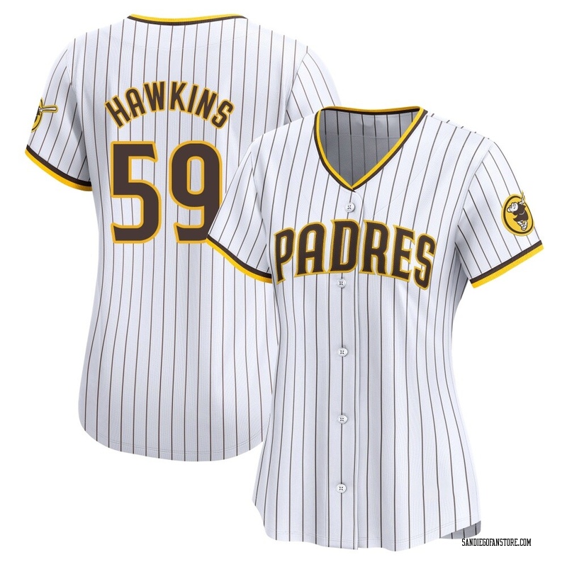 Garrett Hawkins Women's San Diego Padres Home Jersey - White Limited