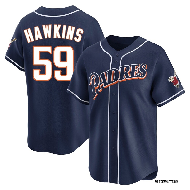 Garrett Hawkins Youth San Diego Padres Cooperstown Collection Jersey - Navy Limited