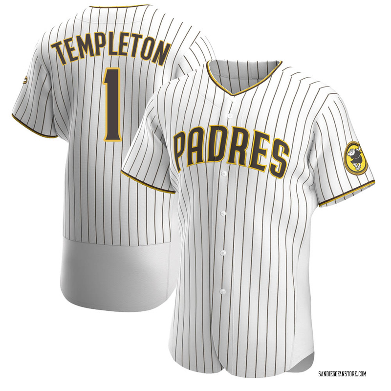 Garry Templeton Men's San Diego Padres Home Jersey - White/Brown