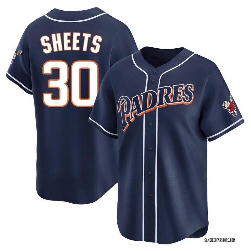 Gavin Sheets Men's San Diego Padres Cooperstown Collection Jersey - Navy Limited