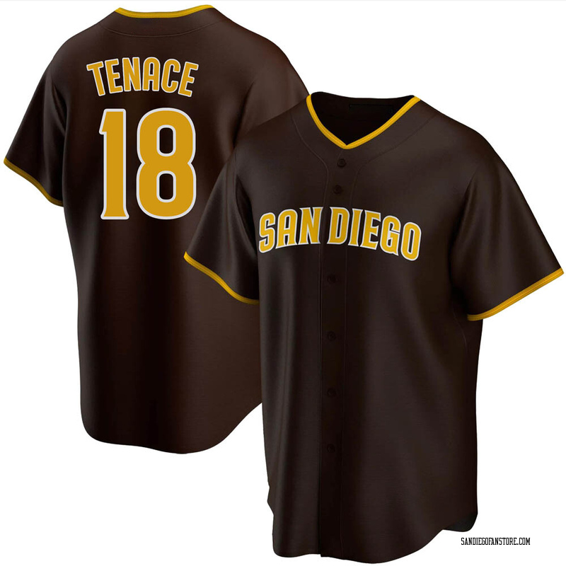Gene Tenace Youth San Diego Padres Road Jersey - Brown Replica