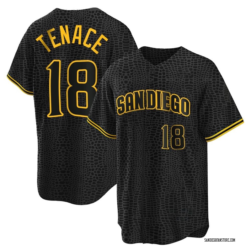 Gene Tenace Youth San Diego Padres Snake Skin City Jersey - Black Replica