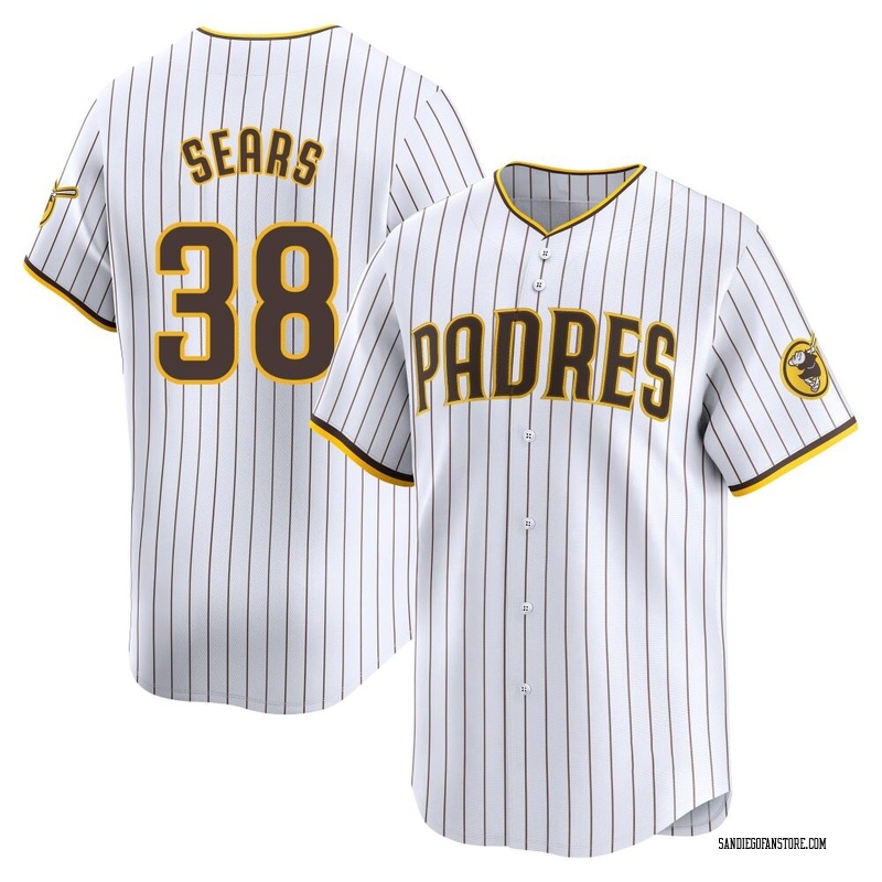 JP Sears Youth San Diego Padres Home Jersey - White Limited