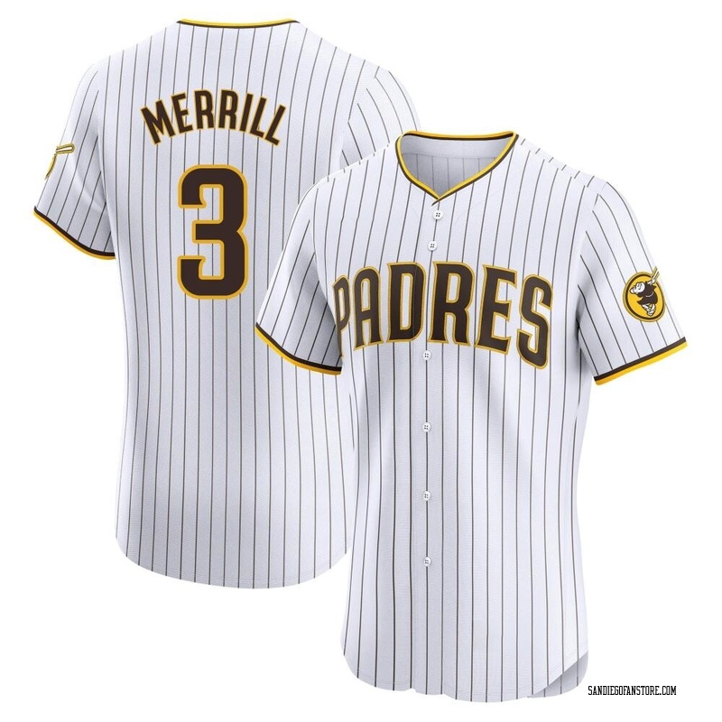 Jackson Merrill Men's San Diego Padres Home Jersey - White Elite